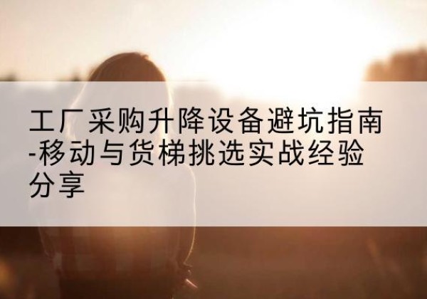 仙游移动式升降机怎么选-工厂采购升降设备避坑指南-移动与货梯挑选实战经验分享